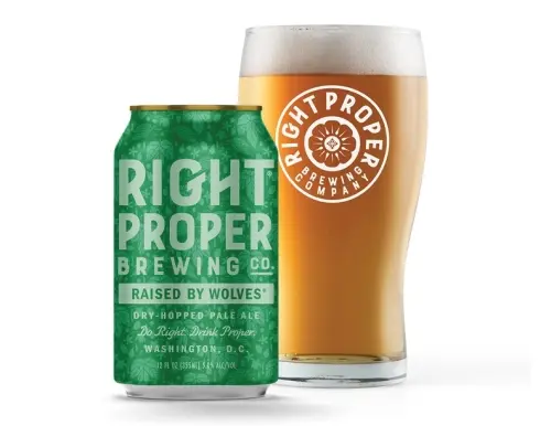 Right Proper Brewing Company Raised by Wolves