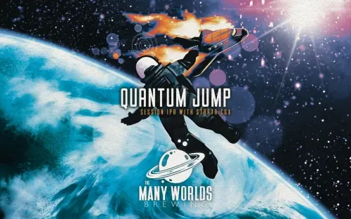 The Many Worlds Brewing Quantum Jump