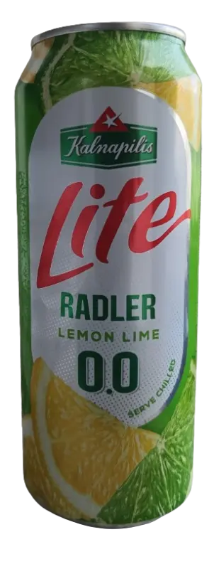 Kalnapilis Lite - Radler 0.0 Lemon Lime