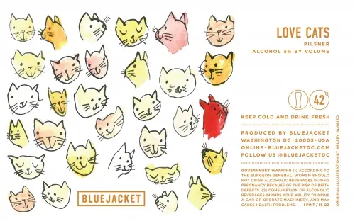 Bluejacket Love Cats