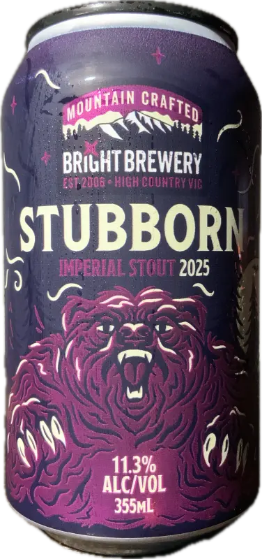 Bright Brewery Stubborn Imperial Stout 2025