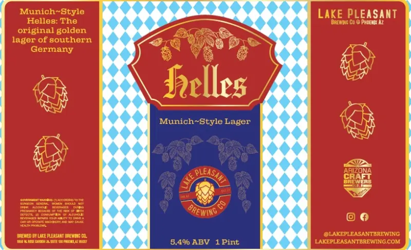 Lake Pleasant Brewing Company Munich Helles