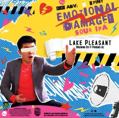 Lake Pleasant Brewing Company Emotional Damage Sour IPA