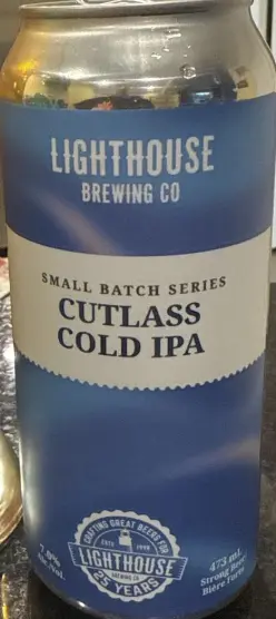 Lighthouse Brewing Cutlass Cold IPA