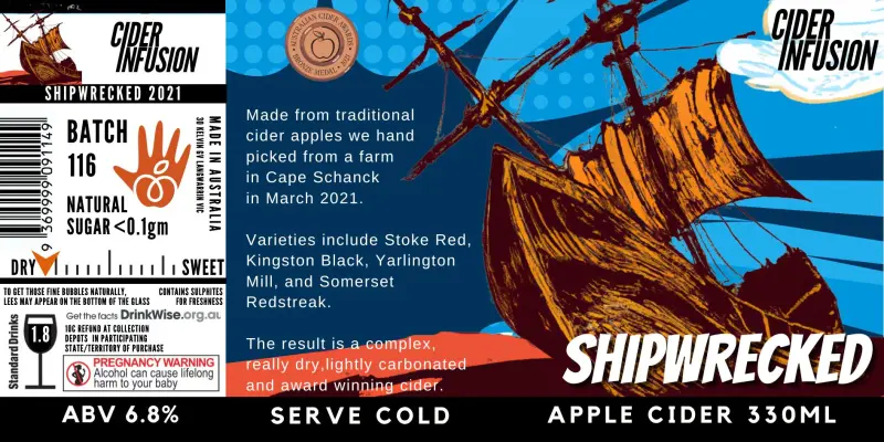 Cider Infusion Shipwrecked 2021