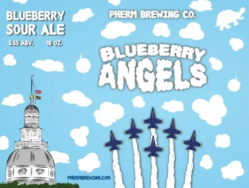 Pherm Brewing Company Blueberry Angels