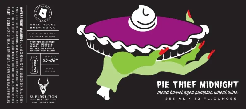 Wren House Brewing Company Pie Thief Midnight B.A.