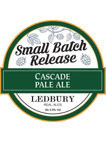 Ledbury Real Ales Small Batch Release - Cascade Pale Ale