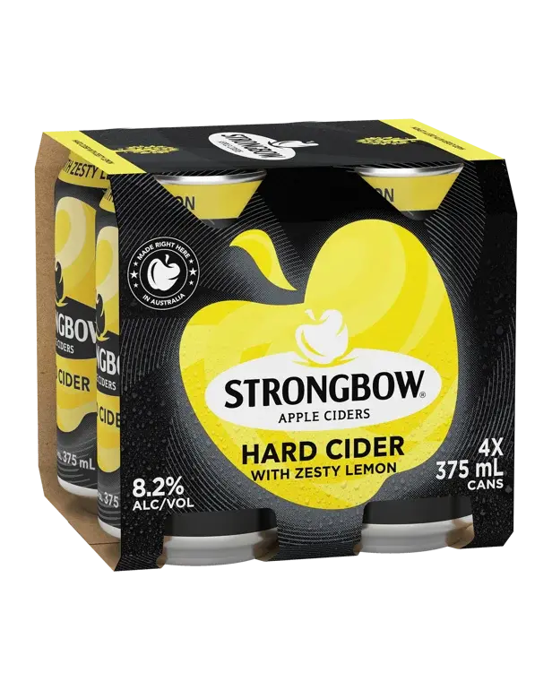 Strongbow Cider Company Hard Cider with Zesty Lemon