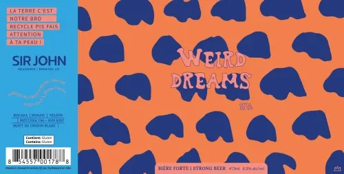 Brasserie Sir John Brewing Company Weird Dreams (Chenin Blanc)