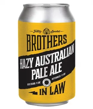 Brothers in Law Hazy Australian Pale Ale