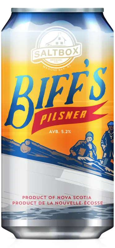 Saltbox Brewing Company Biff's Pilsner