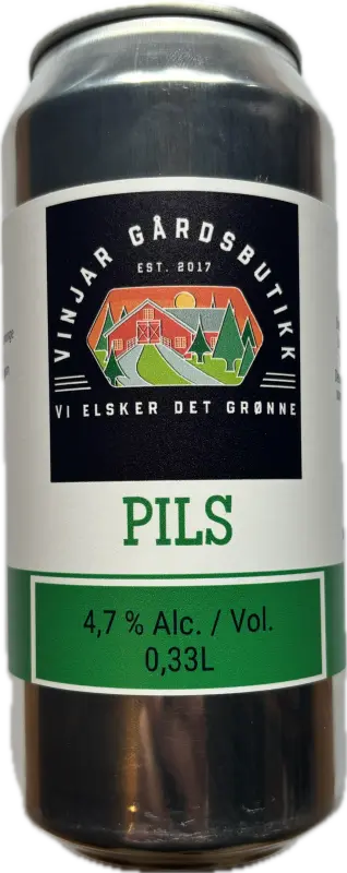 Vinjar Gårdsbryggeri Pils