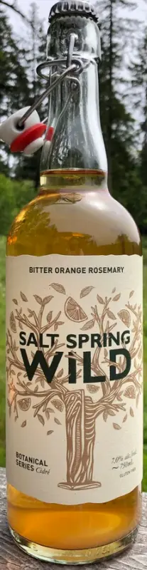Salt Spring Wild Cider House Bitter Orange Rosemary