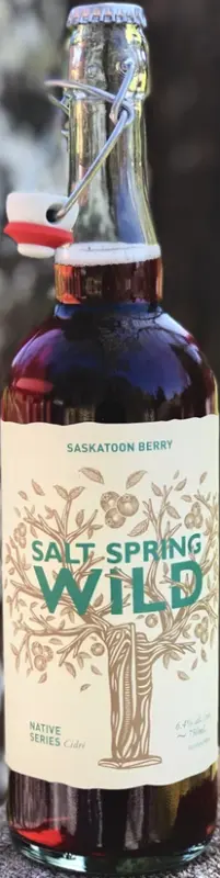 Salt Spring Wild Cider House Saskatoon Berry