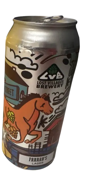 Lost Villages Brewery Farran's Lager