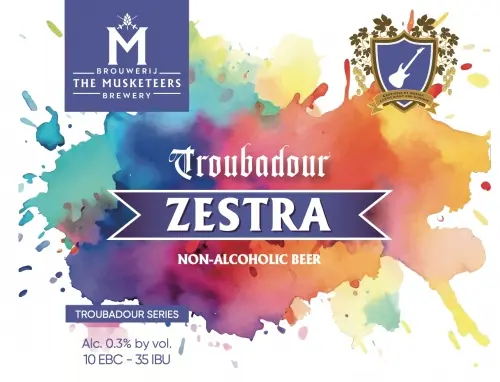 Brouwerij The Musketeers Troubadour Zestra