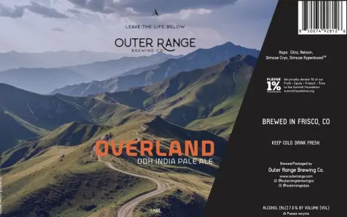 Outer Range Brewing Co. Overland DDH