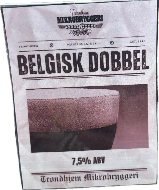 Trondhjem Mikrobryggeri Belgisk Dobbel