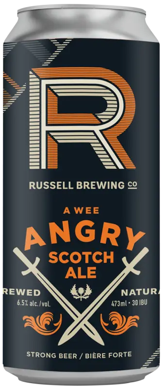 Russell Brewing Company A Wee Angry Scotch Ale