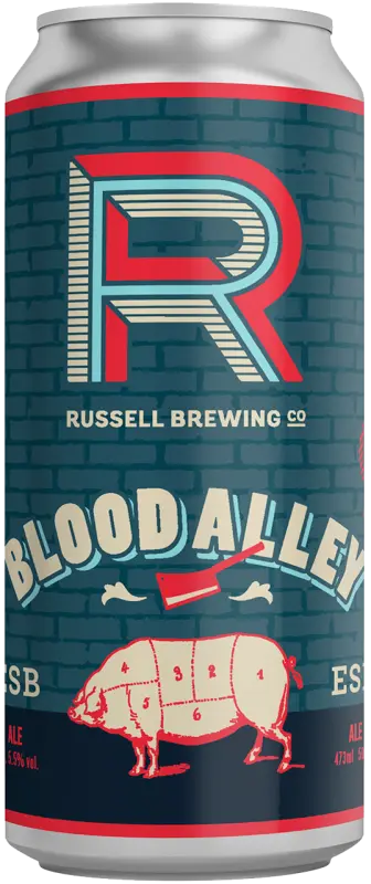 Russell Brewing Company Blood Alley Bitter