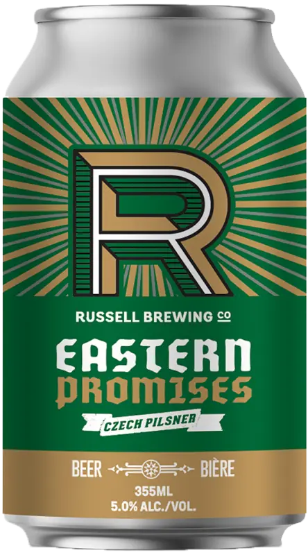 Russell Brewing Company Eastern Promises Czech Pilsner