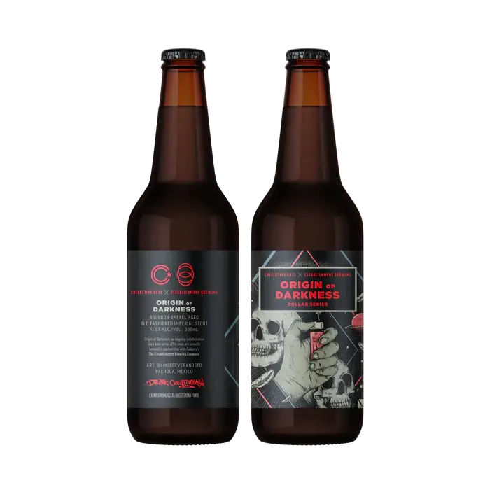 Collective Arts Brewing Origin of Darkness (2024) - Bourbon-Barrel Aged Old Fashioned Imperial Stout