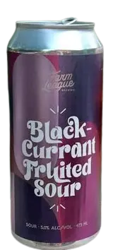 Farm League Brewing Blackcurrant Fruited Sour