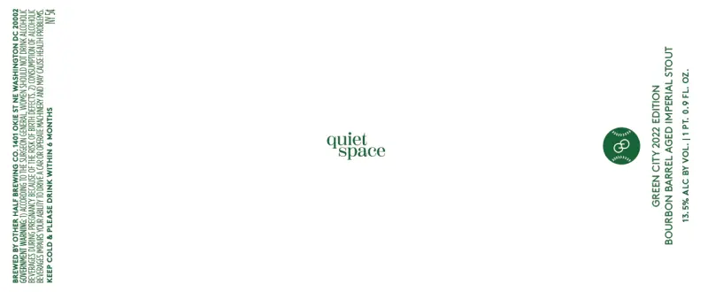 Other Half Brewing Quiet Space - 2022 Green City Edition