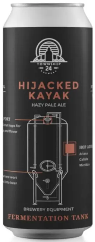 Township 24 Brewery Hijacked Kayak Hazy Pale