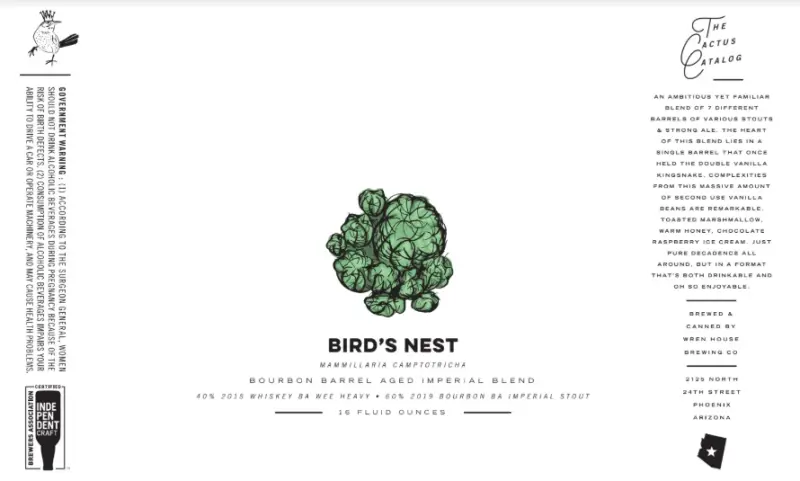 Wren House Brewing Company Bird's Nest