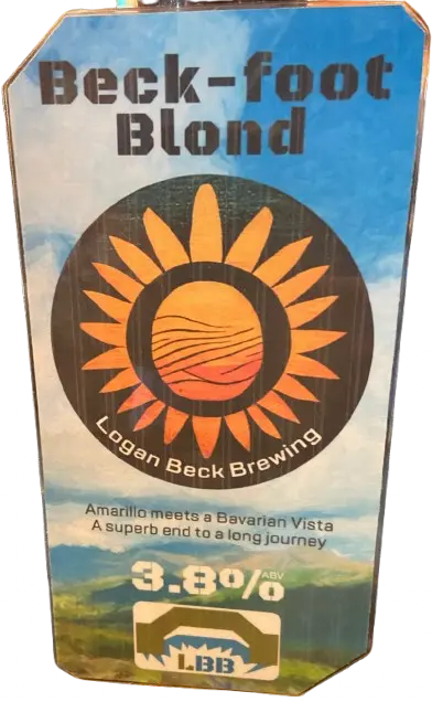 Logan Beck Brewing Beck-Foot Blond