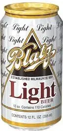 Pabst Brewing Company Blatz Light