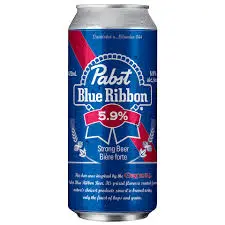Sleeman Brewing & Malting Co. Pabst Blue Ribbon 5.9% Strong Beer