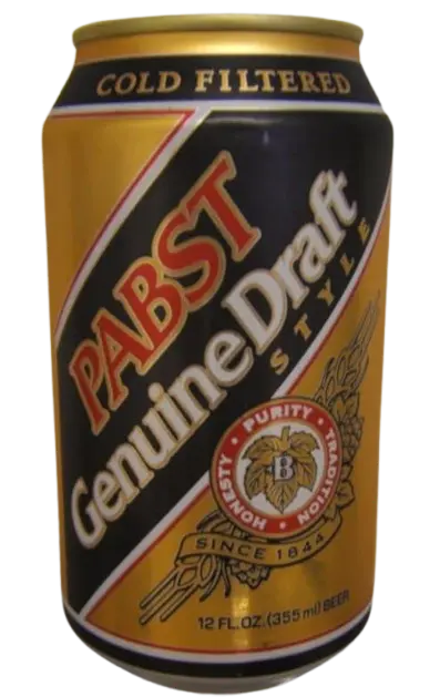 Pabst Brewing Company Genuine Draft