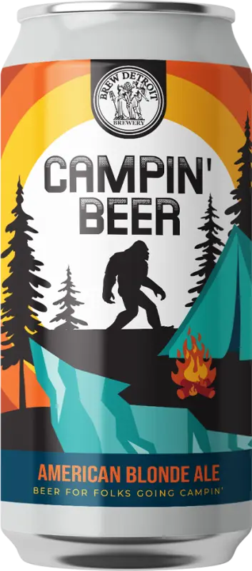 Brew Detroit Campin' Beer