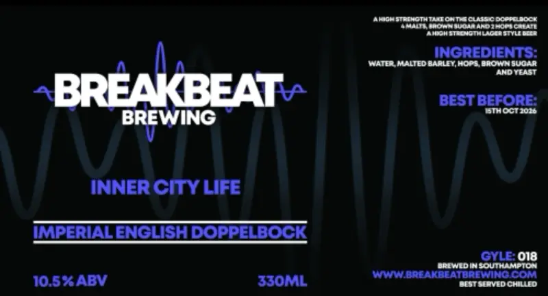 Breakbeat Brewing Inner City Life