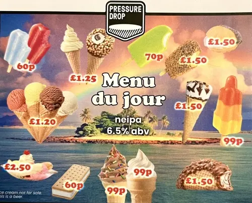 Pressure Drop Brewing Menu Du Jour