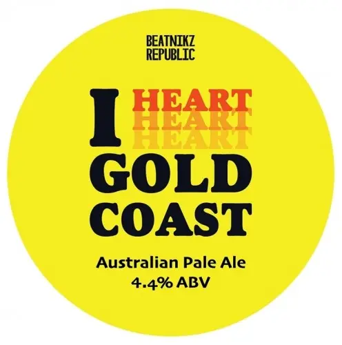 Beatnikz Republic Brewing Co. I Heart Gold Coast