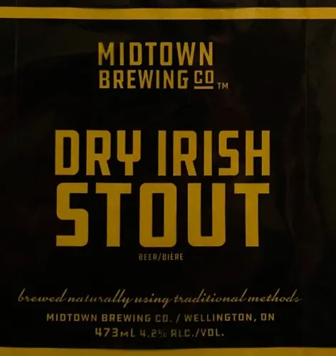 Midtown Brewing Company (ON) Dry Irish Stout