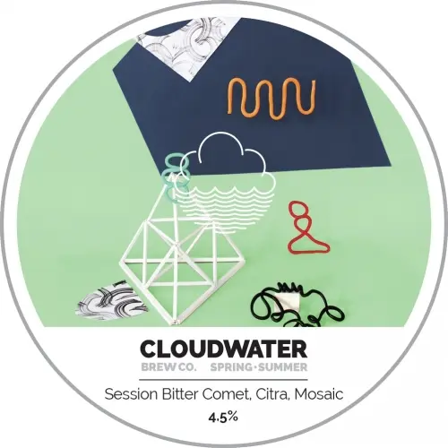 Cloudwater Brew Co Spring + Summer - Session Bitter Comet Citra Mosaic