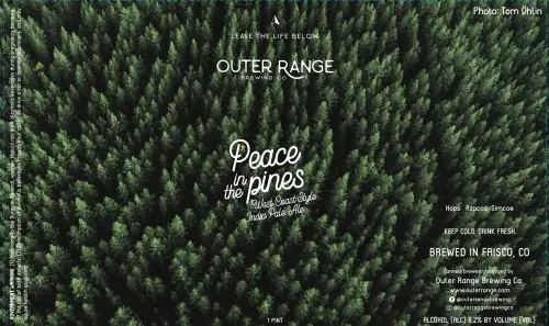 Outer Range Brewing Co. Peace in the Pines