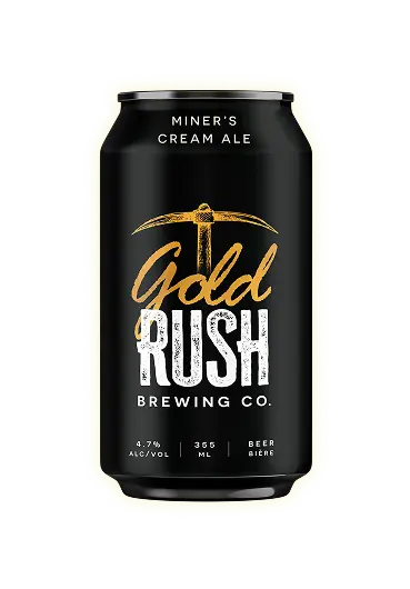 Gold Rush Brewing Co. Miner`s Cream Ale