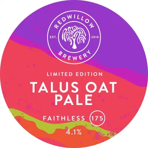 RedWillow Brewery Faithless 175 - Talus Oat Pale