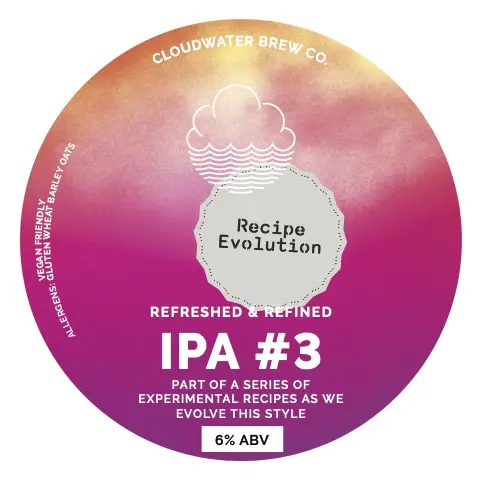 Cloudwater Brew Co IPA Recipe Evolution #3