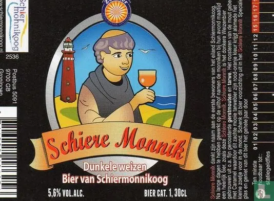 Groningse Bierbrouwerij Schiere Monnik