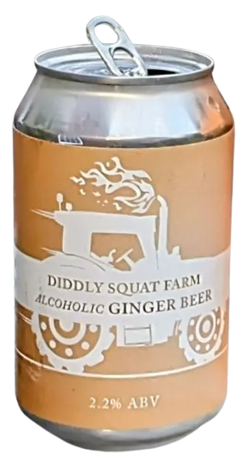 Shandy Shack Diddly Squat Alcoholic Ginger Beer