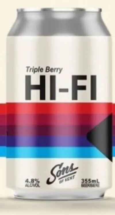 Sons of Kent Brewing Co. HI-FI: Triple Berry