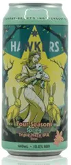 Hawkers Beer Four Seasons Spring (2024): Triple Hazy IPA
