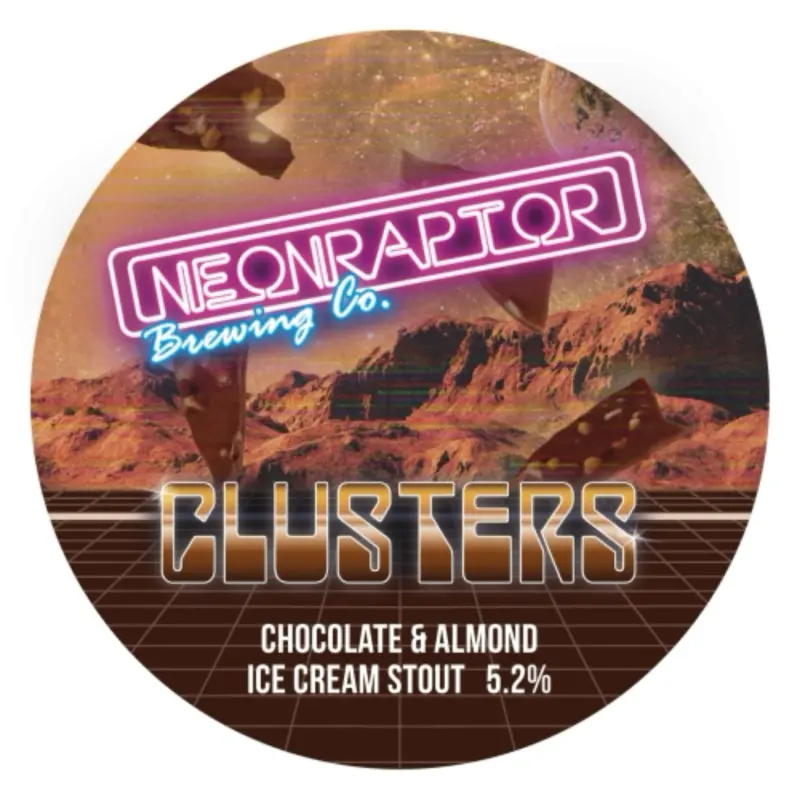 Neon Raptor Brewing Co. Clusters - Chocolate & Almond